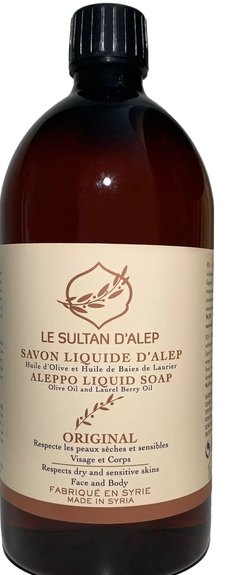 Alepposåpe 30% Flytende Klassisk 1000ml