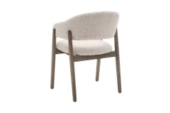 Alma Spisestol Beige Med Mørke Bein