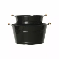 Alvin Bøtter 2stk Svart