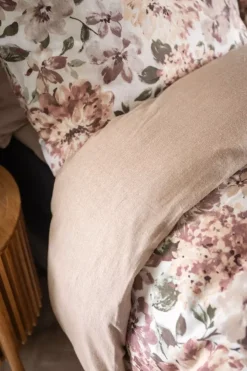 Amalie Sengesett Flanell Beige 140x200