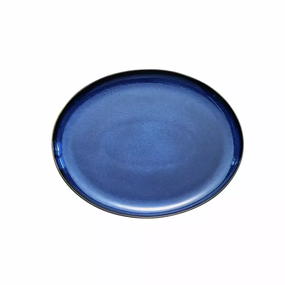 Amera Serveringsfat 34X27X3 cm, Blå