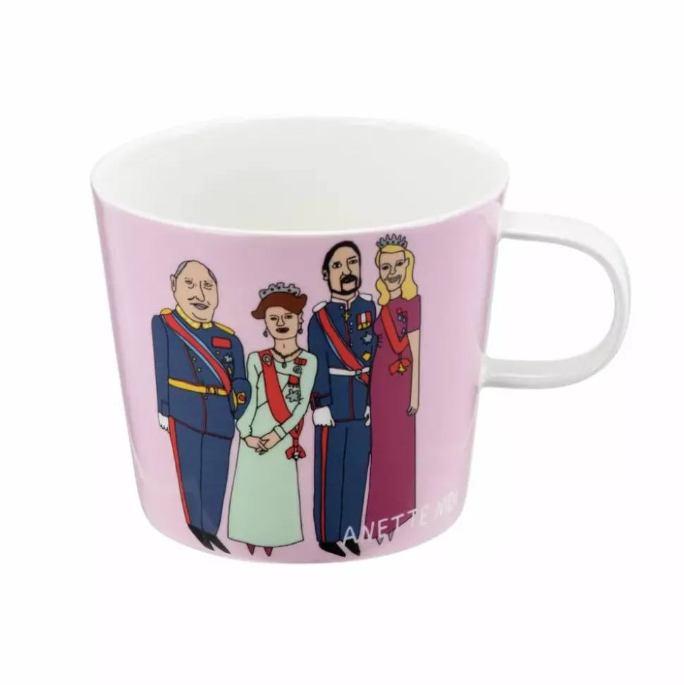 Anette Moi Kongefamilien Krus Rosa