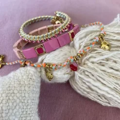 Armbånd, Friendship, Pink