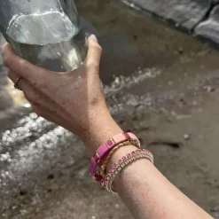 Armbånd, Friendship, Pink