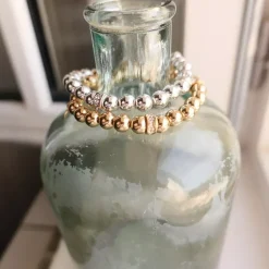 Armbånd Med Kuler Og Krystaller G
