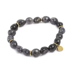 Armbånd Med Stener, Black