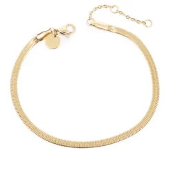 Armbånd - Unisex - Gull Steel Snakechain