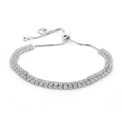 Armbånd Zircon Sølv