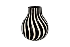 Artisan Vase Svart/Hvit