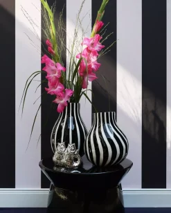 Artisan Vase Svart/Hvit H