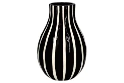 Artisan Vase Svart/Hvit H