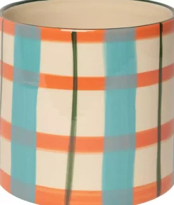 Au Maison Urtepotte Turkis/Fersken H12,5xD12,5 Cm