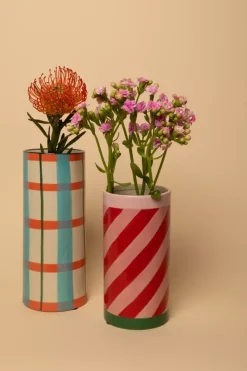 Au Maison Vase Turkis/Fersken H25,5xD10 Cm