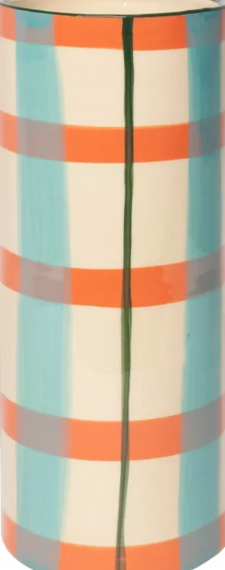 Au Maison Vase Turkis/Fersken H25,5xD10 Cm
