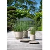 Azura Utendørs Blomsterpotte S/3 Krem D15,5-31 H17-34