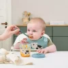 Babymatbeholder 2-Pakk Tiny Farm Blue
