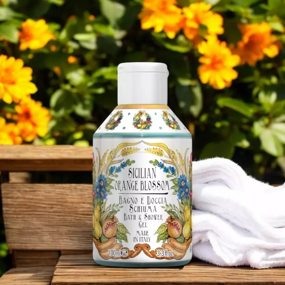 Bade- og Dusjkrem Mini - Sicilian Orange Blossom