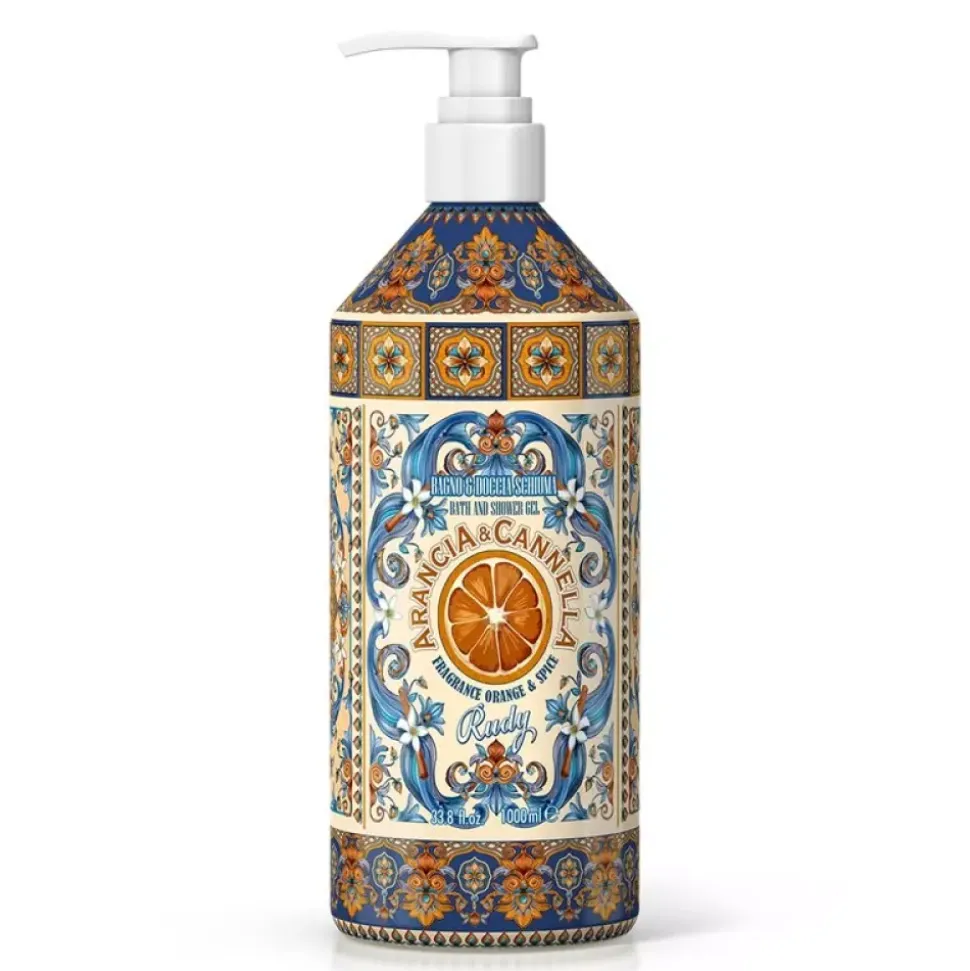 Badeskum & Dusj Orange Cinnamon 1L