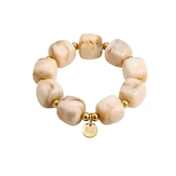 Bailey Armbånd Resin Beige