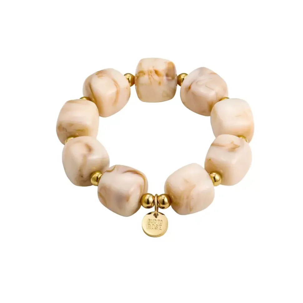 Bailey Armbånd Resin Beige