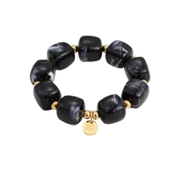 Bailey Armbånd Resin Svart