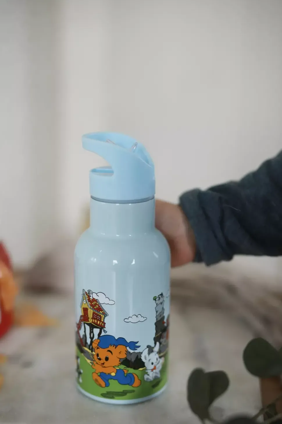 Bamse, Vannflaske, Motiv