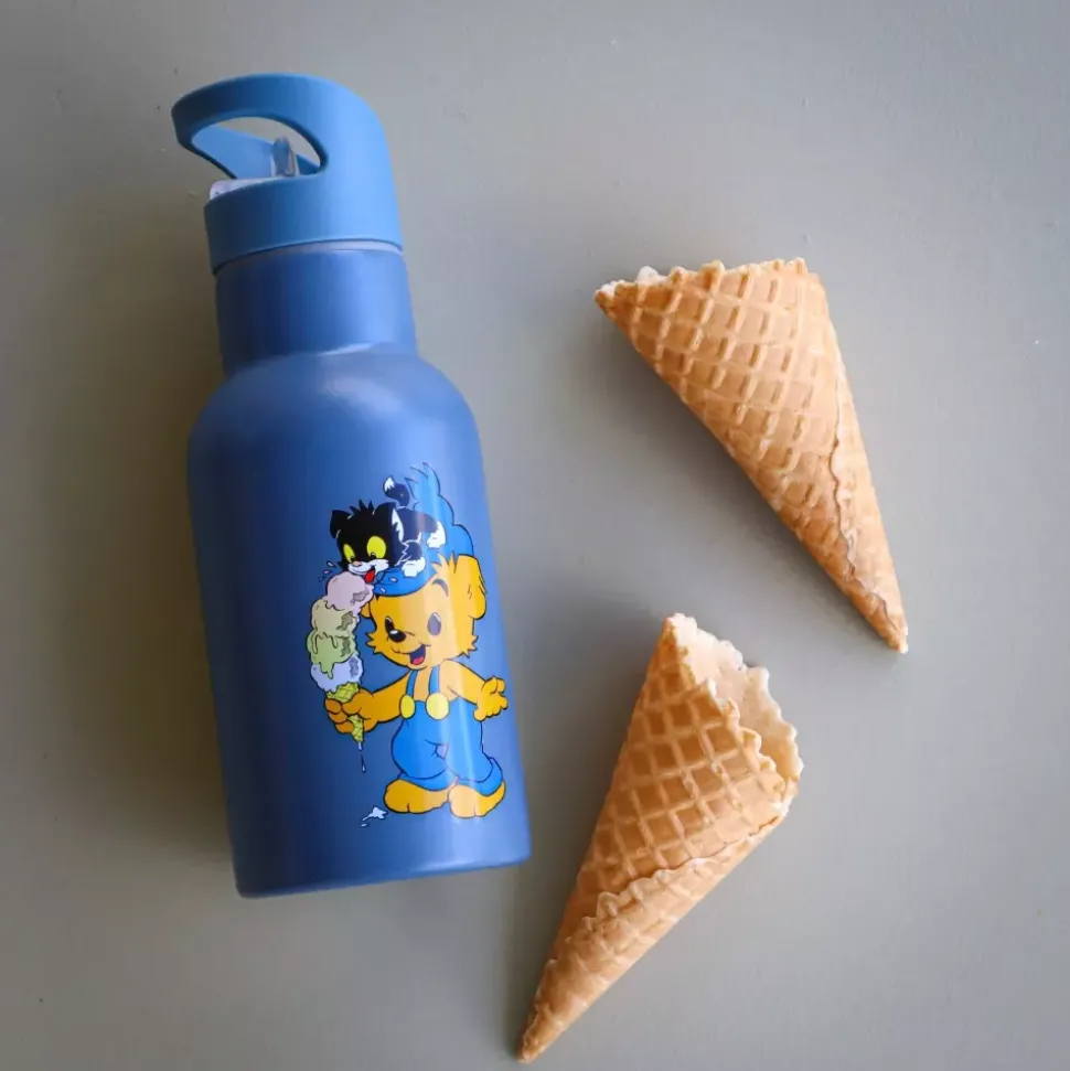 Bamse, Vannflaske, Petrol-Blå