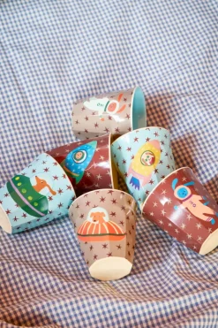 Barnekopper Melamin Dogs In Space S/6