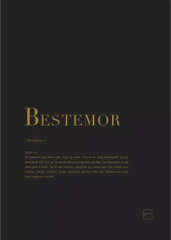 Bestemor Gullposter