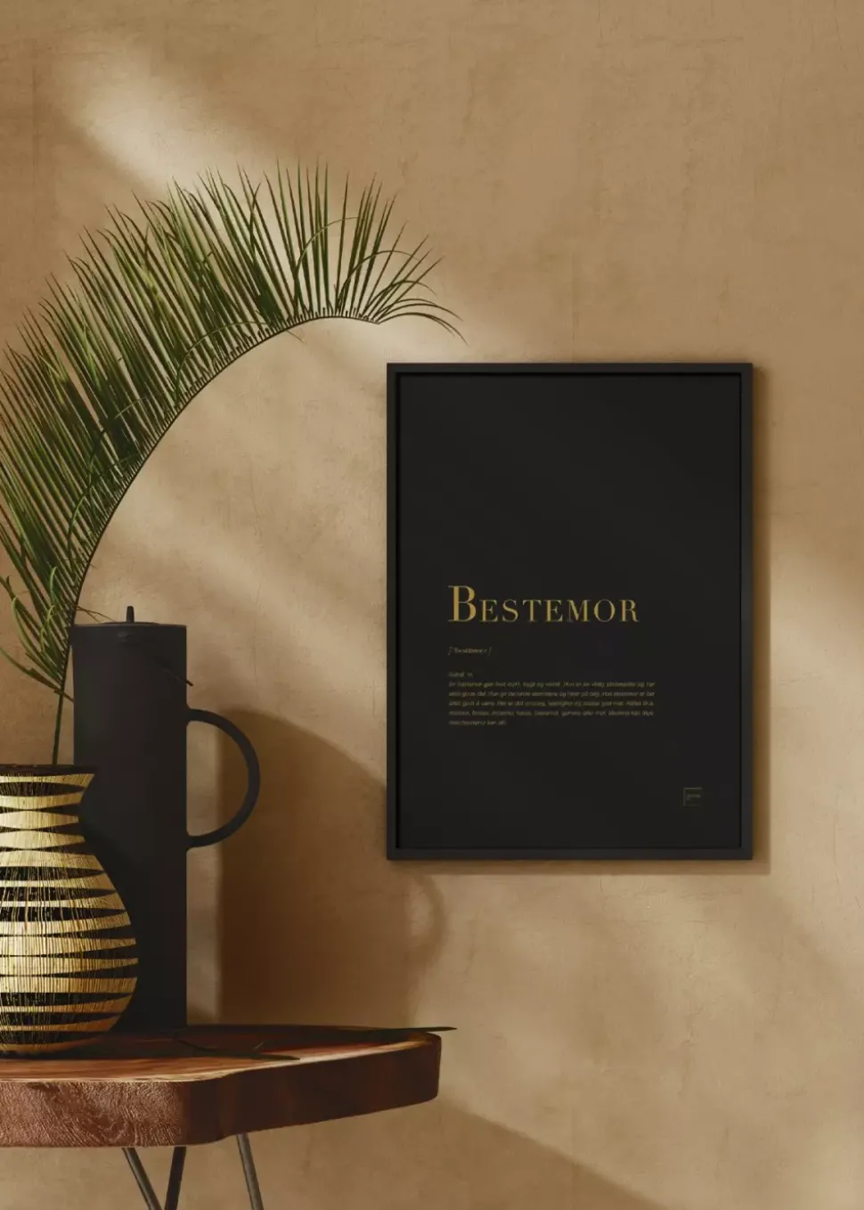 Bestemor Gullposter