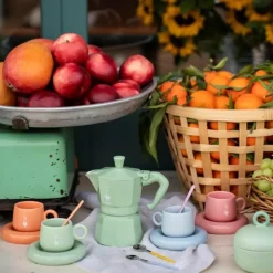 Bialetti - Mercato Della Frutta - Espressokopp m/underskål 8 deler - 7 cl