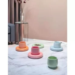 Bialetti - Mercato Della Frutta - Espressokopp m/underskål 8 deler - 7 cl