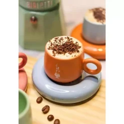 Bialetti - Mercato Della Frutta - Espressokopp m/underskål 8 deler - 7 cl