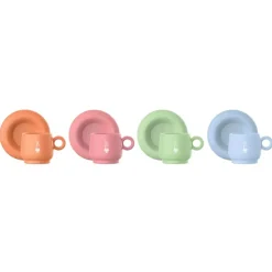 Bialetti - Mercato Della Frutta - Espressokopp m/underskål 8 deler - 7 cl