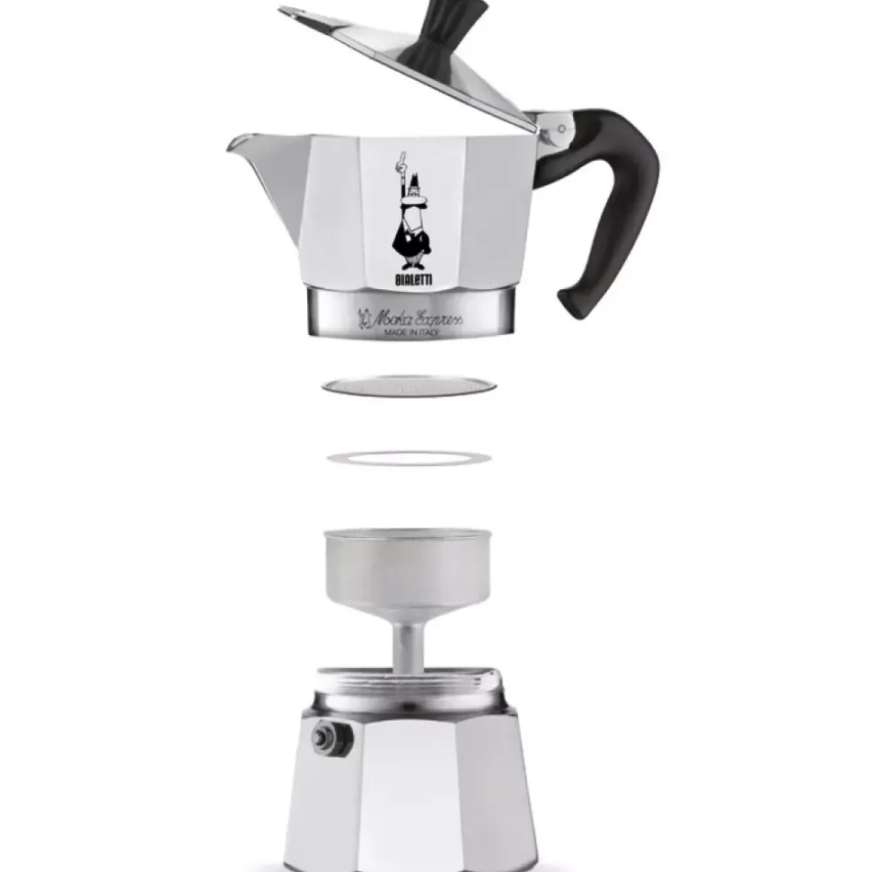 Bialetti - Moka Express - Espressokoker 2-kp - 10 cl