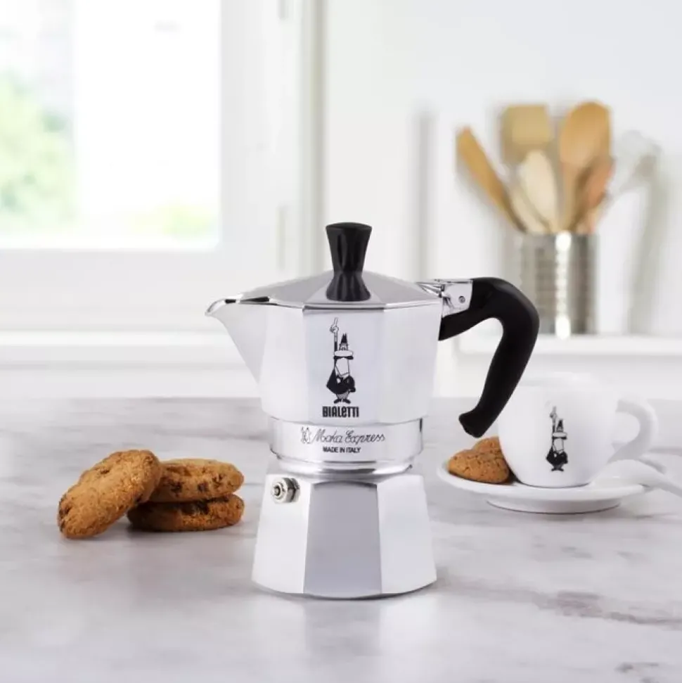 Bialetti - Moka Express - Espressokoker 1 kp - 6 cl
