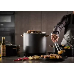 Black Copper - Gryte m/dampkurv - 18 l