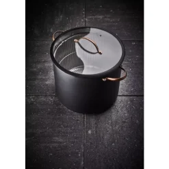 Black Copper - Gryte m/dampkurv - 18 l