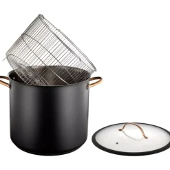 Black Copper - Gryte m/dampkurv - 18 l