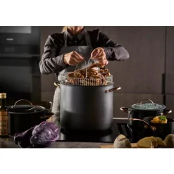 Black Copper - Gryte m/dampkurv - 18 l