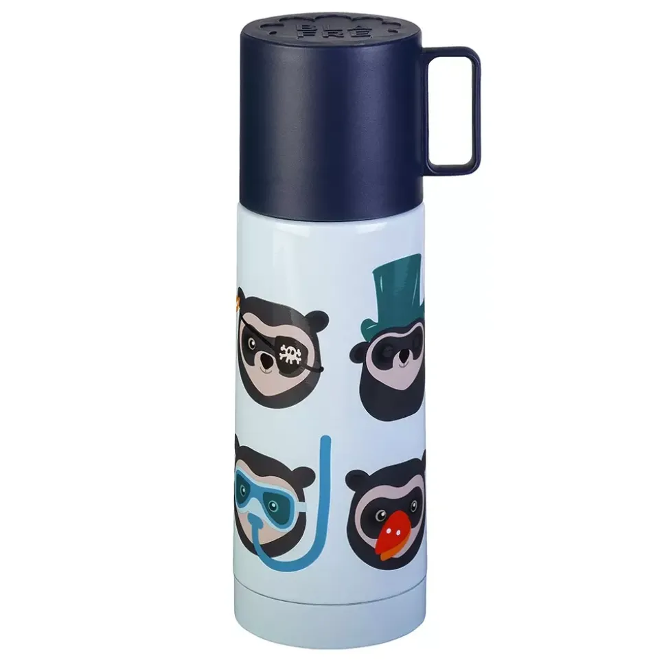 Blafre Brillebjørn Termos - Lys Blå 500ml