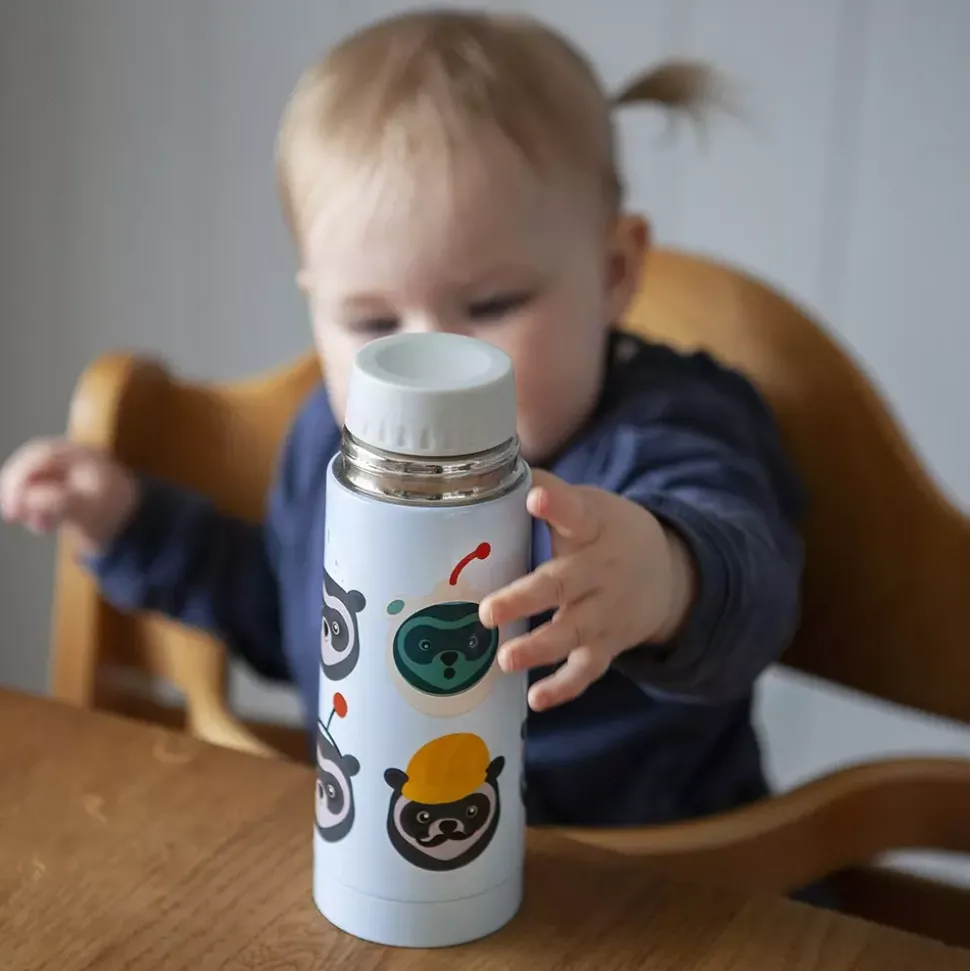 Blafre Brillebjørn Termos - Lys Blå 500ml