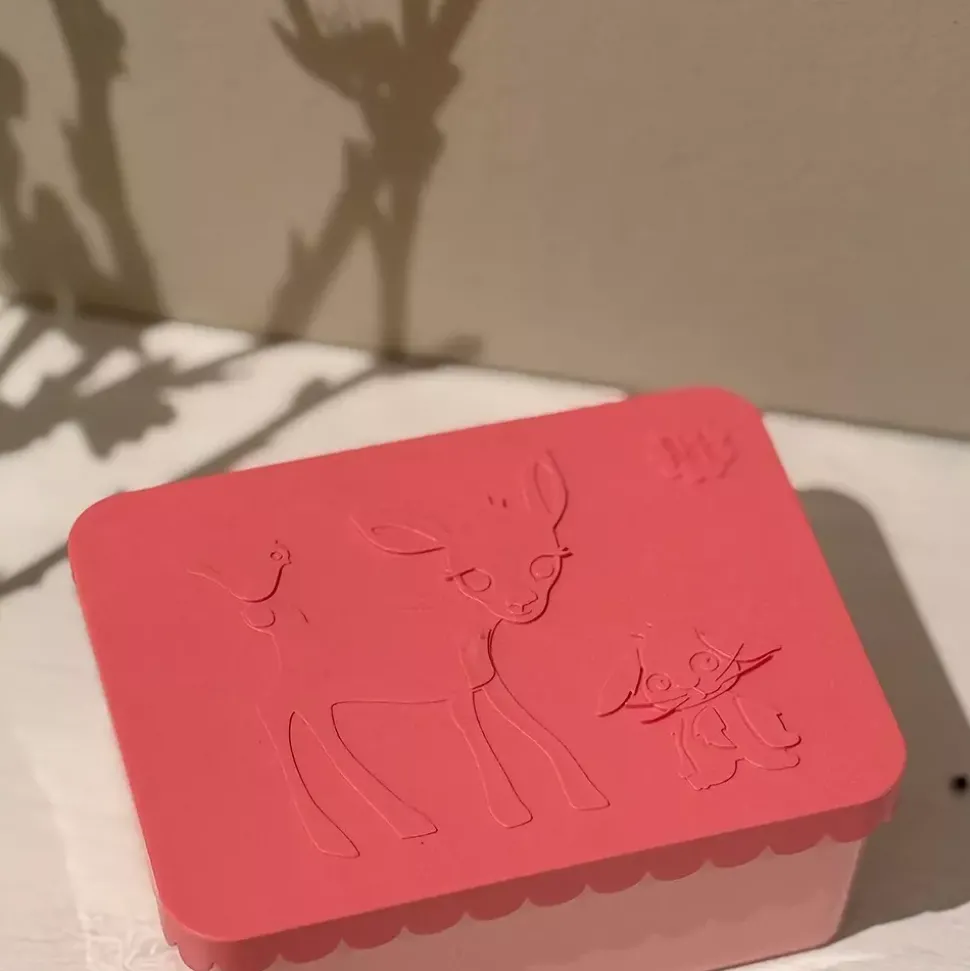 Blafre Matboks I Plast Ett Rom - Rådyr Rosa / Rosa