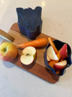 Blafre Matboks I Plast Mini - Grevling Marineblå