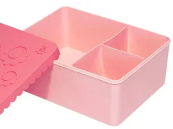 Blafre Matboks I Plast Treroms - Blomst Rosa
