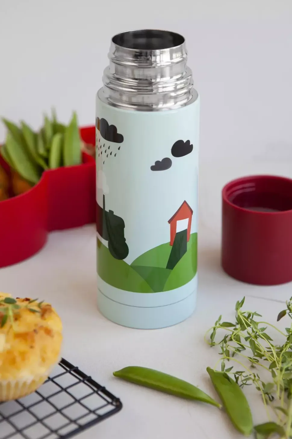 Blafre Termos - Traktor Og Låve 350 Ml
