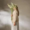 Blomsterkvist Hvit H80