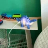 Blå Stegosaurus Mini Led Lampe