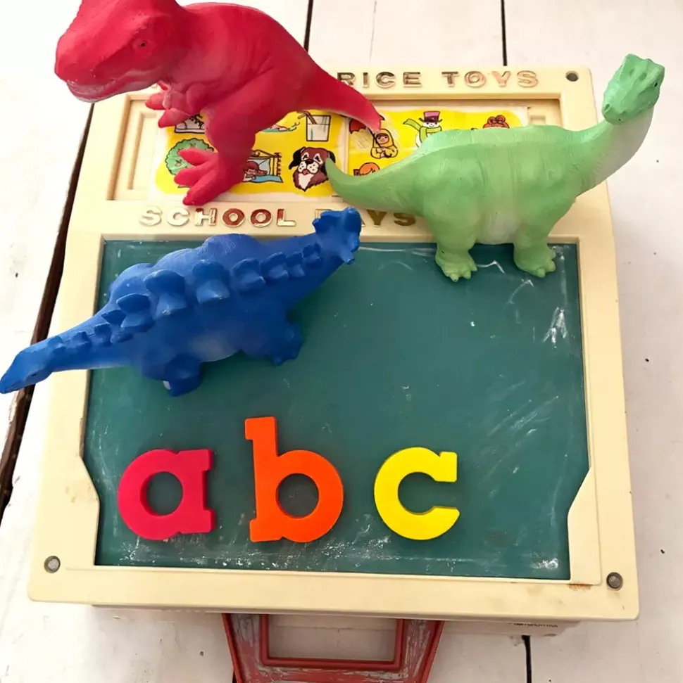 Blå Stegosaurus Mini Led Lampe
