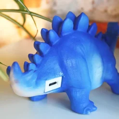 Blå Stegosaurus Mini Led Lampe